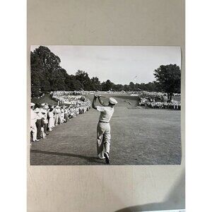 Ben Hogan "1 Iron" Merion Golf Club 16x20 Black & White Photo